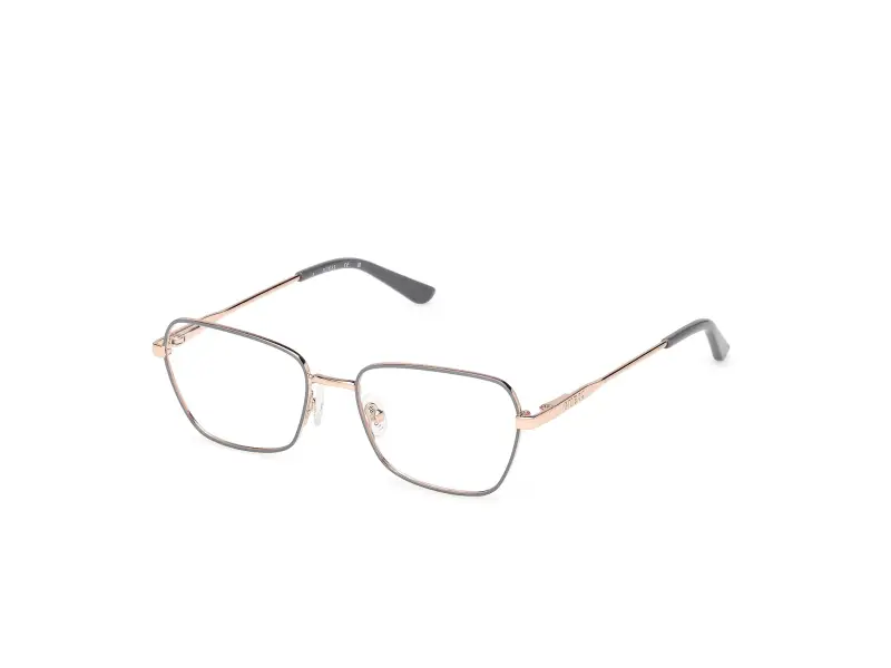 Unisex GU50271 020 Montature da vista Metallo Grigio Squadrata Normale