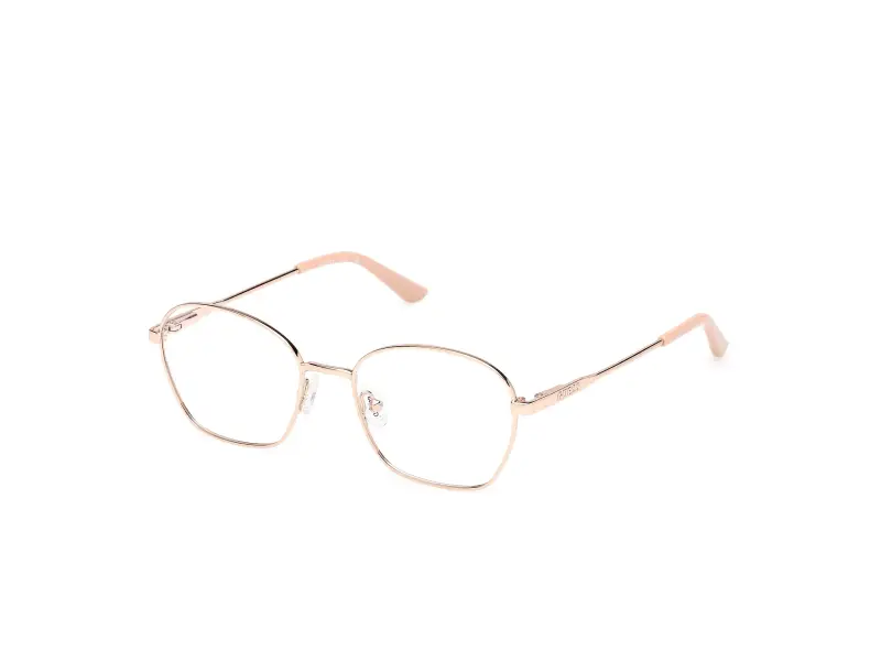 Unisex GU50272 028 Montature da vista Metallo Oro Squadrata Normale