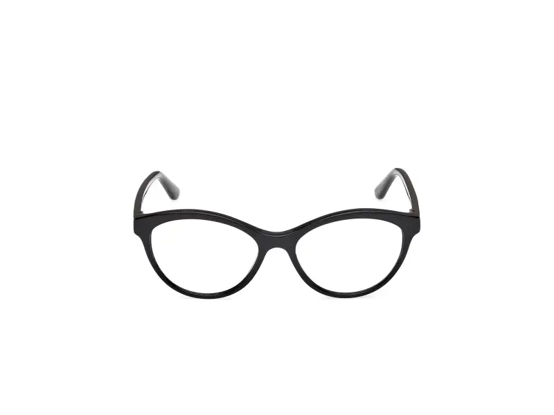 Unisex GU50273 001 Montature da vista Acetato Nero Cat Eye Normale miniatura 2