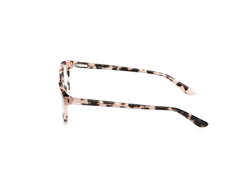 Unisex GU50273 074 Montature da vista Acetato Rosa Cat Eye Normale miniatura 3