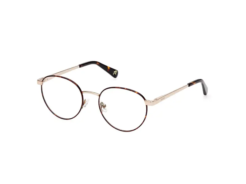 Guess Unisex GU5221 052 Montature da vista Metallo Havana  Rotonda Normale