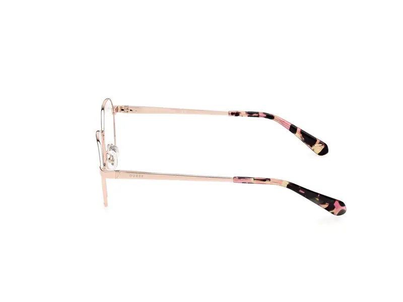 Guess Unisex GU5222 028 Montature da vista Metallo Oro Rotonda Normale miniatura 2