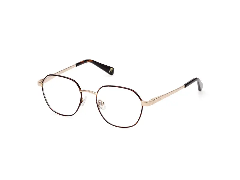 Guess Unisex GU5222 052 Montature da vista Metallo Havana  Rotonda Normale