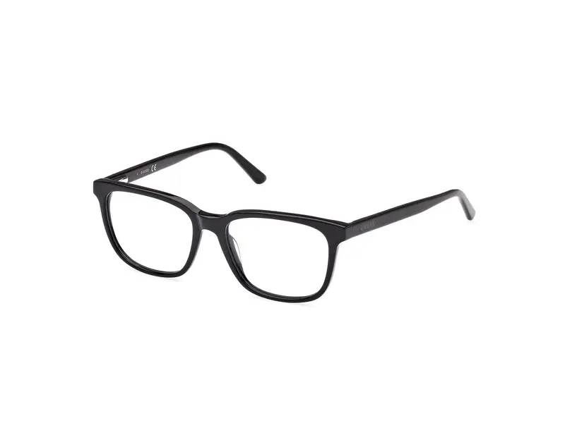 Guess Unisex GU8269 001 Montature da vista Acetato Nero  Squadrata Normale