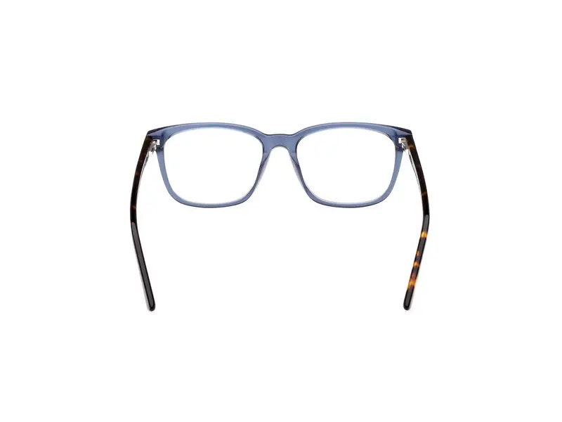 Guess Unisex GU8269 090 Montature da vista Acetato Blu Squadrata Normale miniatura 3