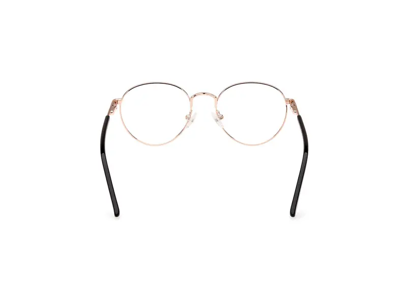 Guess Unisex GU8274 005 Montature da vista Alluminio Nero Rotonda Normale miniatura 3