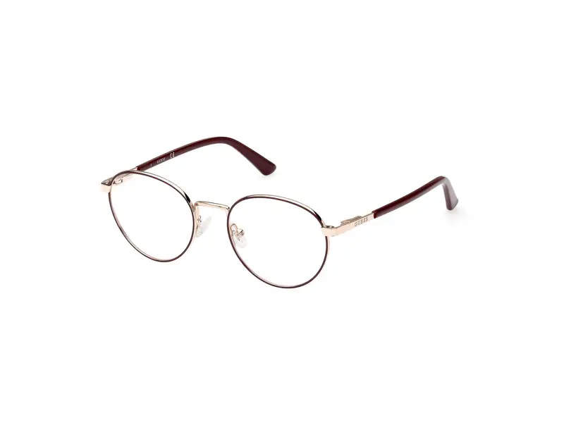 Guess Unisex GU8274 032 Montature da vista Alluminio Oro  Rotonda Normale