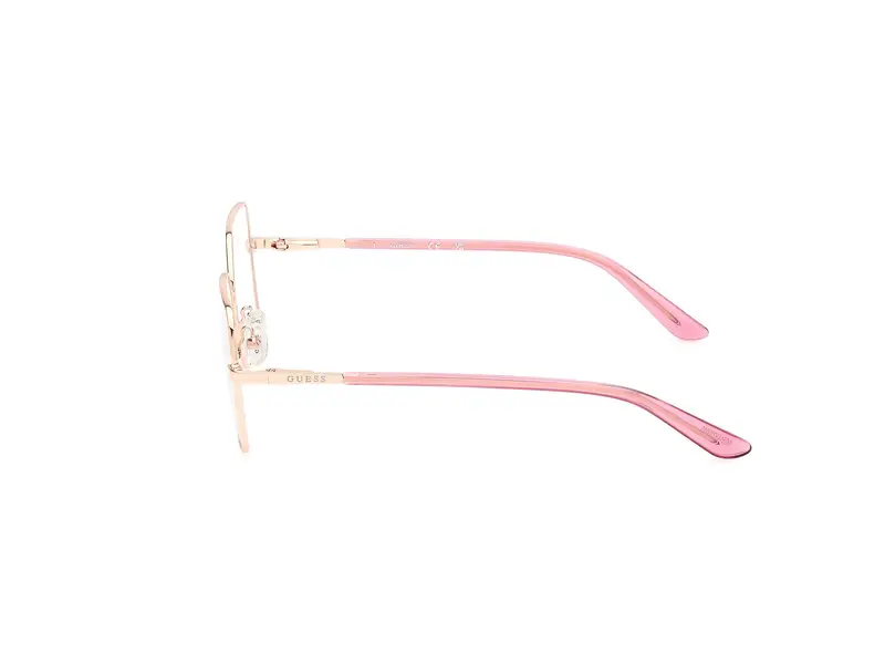 Guess Unisex GU8288 028 Montature da vista Metallo Oro Squadrata Normale miniatura 2