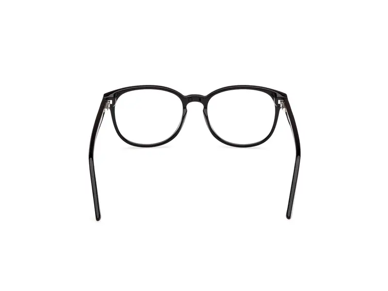 Guess Unisex GU8289 001 Montature da vista Acetato Nero Rotonda Normale miniatura 3