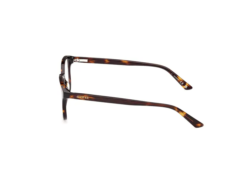 Guess Unisex GU8289 052 Montature da vista Acetato Havana Rotonda Normale miniatura 2