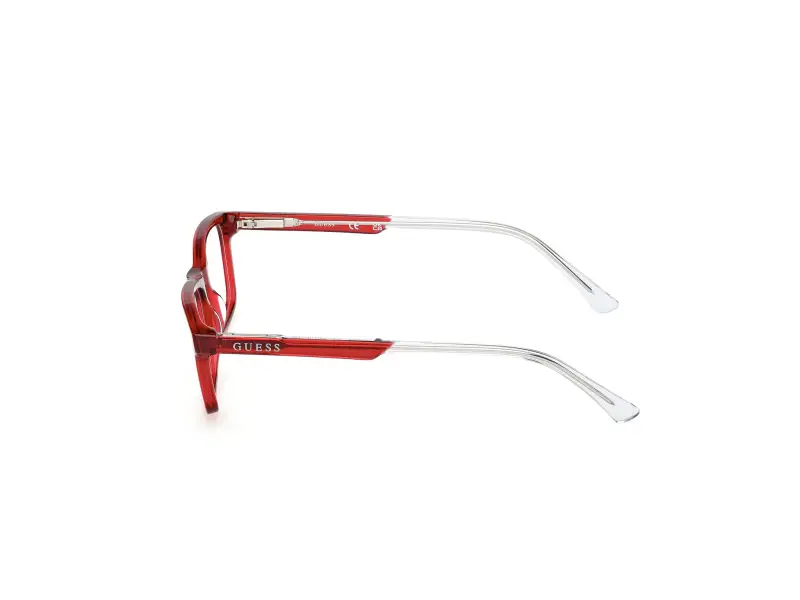 Unisex GU9206 068 Montature da vista Acetato Rosso Squadrata Normale miniatura 3
