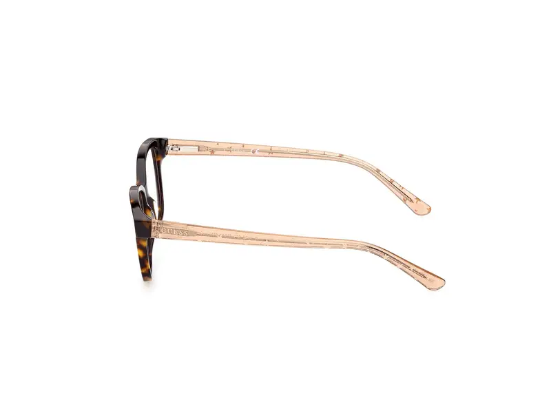 Guess Unisex GU9225 052 Montature da vista Acetato Havana Squadrata Normale miniatura 2