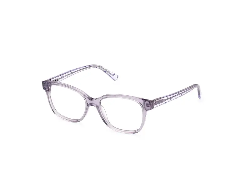 Guess Unisex GU9225 081 Montature da vista Acetato Viola  Squadrata Normale