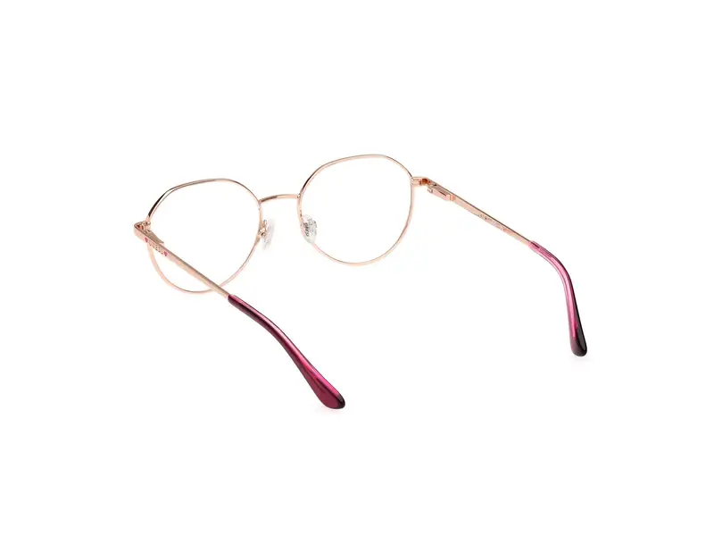 Guess Unisex GU9232 005 Montature da vista Metallo Nero Rotonda Normale miniatura 3