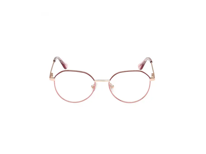 Guess Unisex GU9232 074 Montature da vista Metallo Rosa Rotonda Normale miniatura 2