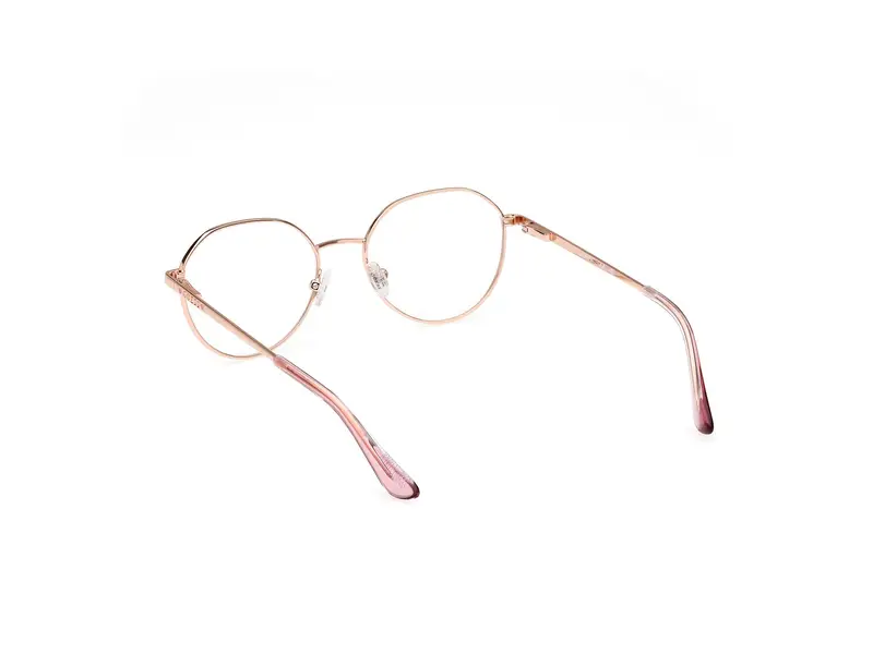 Guess Unisex GU9232 074 Montature da vista Metallo Rosa Rotonda Normale miniatura 3