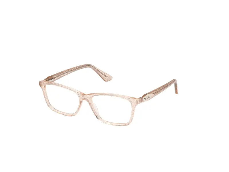 Guess Unisex GU9235 059 Montature da vista Acetato Beige  Squadrata Normale