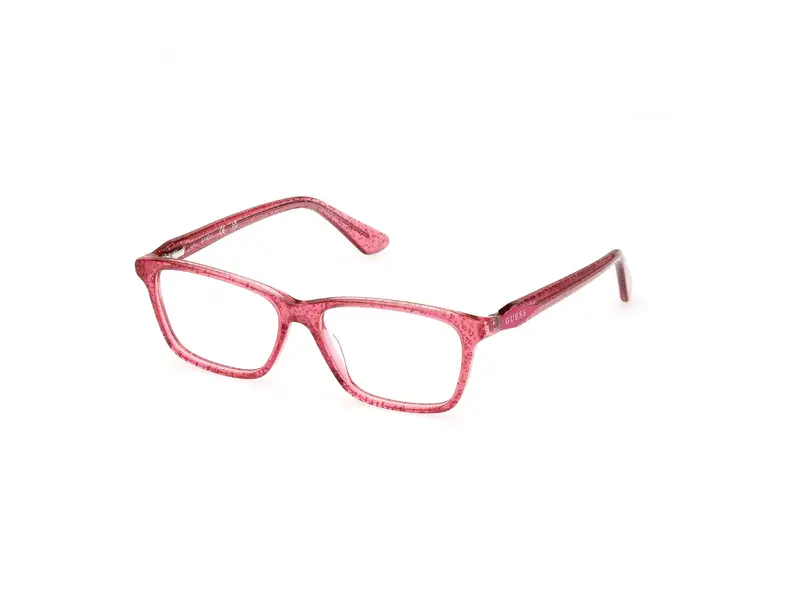 Guess Unisex GU9235 077 Montature da vista Acetato Fucsia  Squadrata Normale