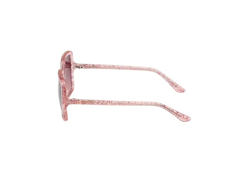 Unisex GU9241 74T Occhiali da sole Iniettato Rosa Rosa Squadrata Normale Sfumato miniatura 2