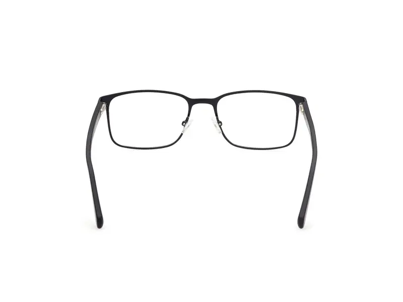 Guess Uomo GU50045 002 Montature da vista Metallo Nero Squadrata Normale miniatura 3