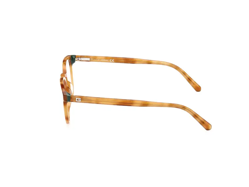 Guess Uomo GU50069 053 Montature da vista Acetato Havana Squadrata Normale miniatura 2