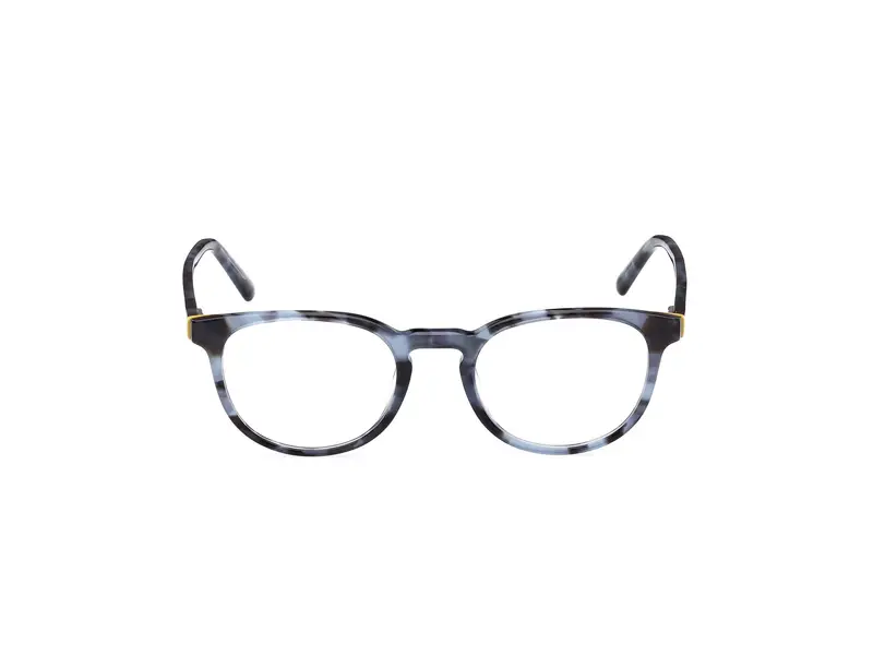 Guess Uomo GU50069 092 Montature da vista Acetato Blu Squadrata Normale miniatura 2