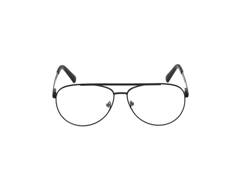 Guess Uomo GU50076 002 Montature da vista Metallo Nero Pilot Normale miniatura 2