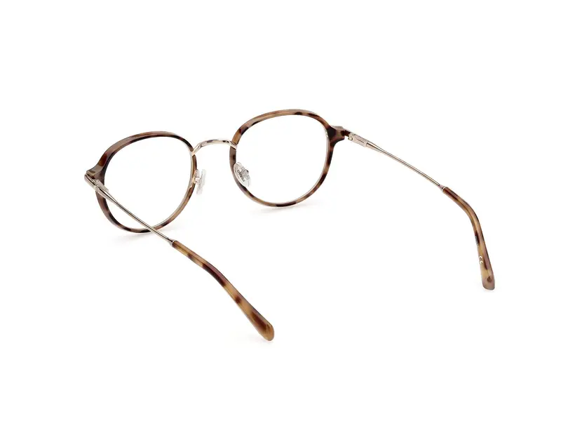 Guess Uomo GU50079 053 Montature da vista Iniettato Havana Rotonda Normale miniatura 3