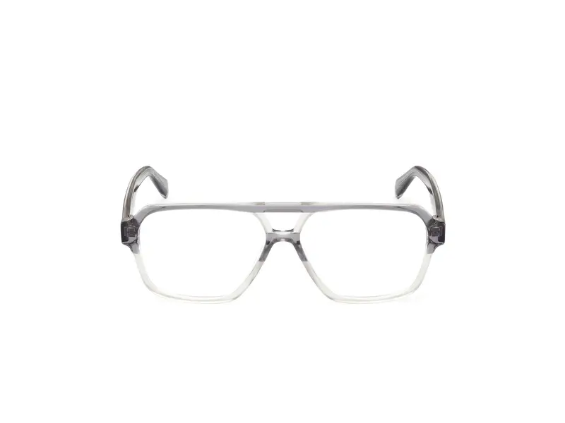 Guess Uomo GU50093 020 Montature da vista Acetato Grigio Squadrata Normale miniatura 2