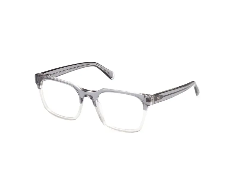 Guess Uomo GU50094 020 Montature da vista Acetato Grigio  Squadrata Normale