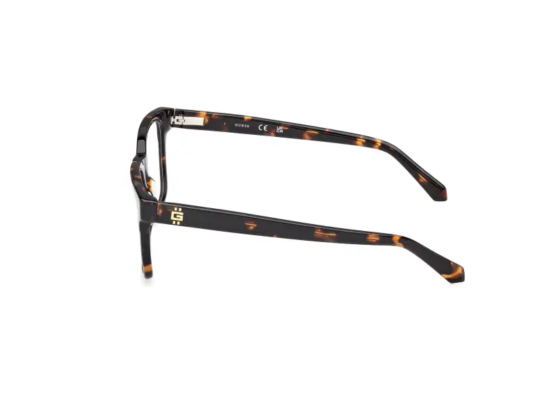 Uomo GU50094 052 Montature da vista Acetato Havana Squadrata Normale miniatura 3