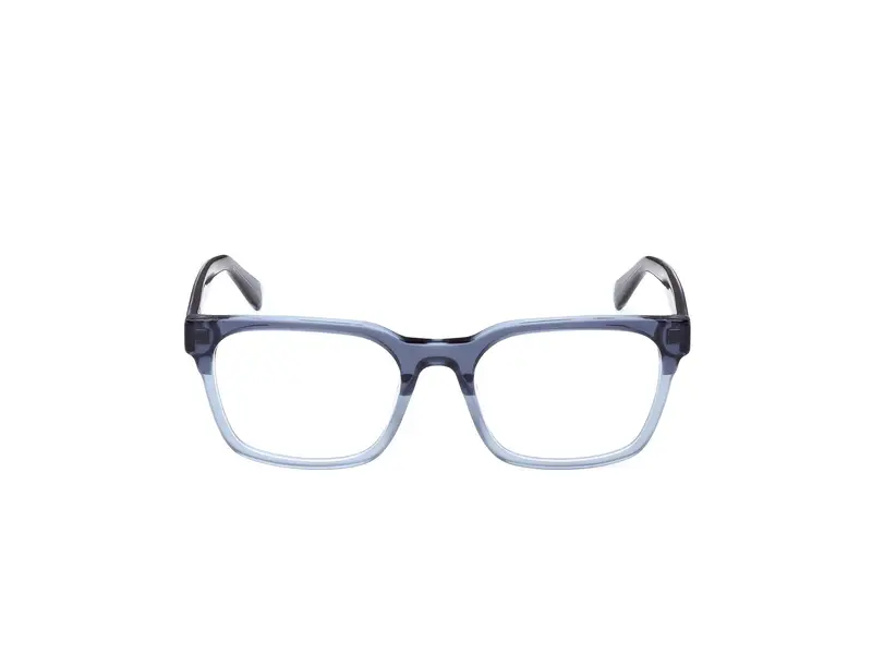 Guess Uomo GU50094 092 Montature da vista Acetato Blu Squadrata Normale miniatura 2