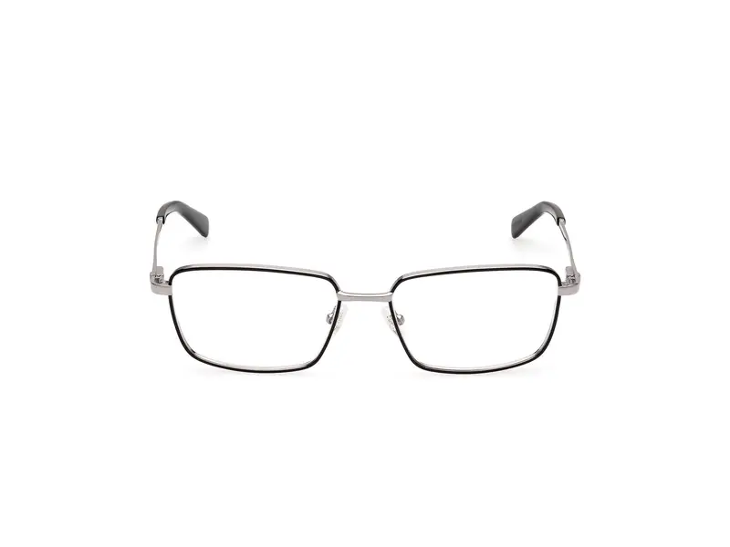 Guess Uomo GU50096 005 Montature da vista Metallo Nero Squadrata Normale miniatura 2