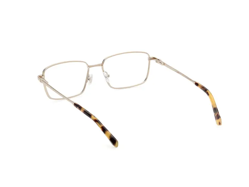 Guess Uomo GU50096 032 Montature da vista Metallo Oro Squadrata Normale miniatura 3