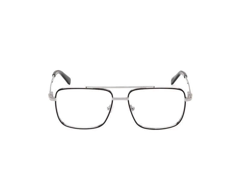 Guess Uomo GU50097 005 Montature da vista Metallo Nero Squadrata Normale miniatura 2