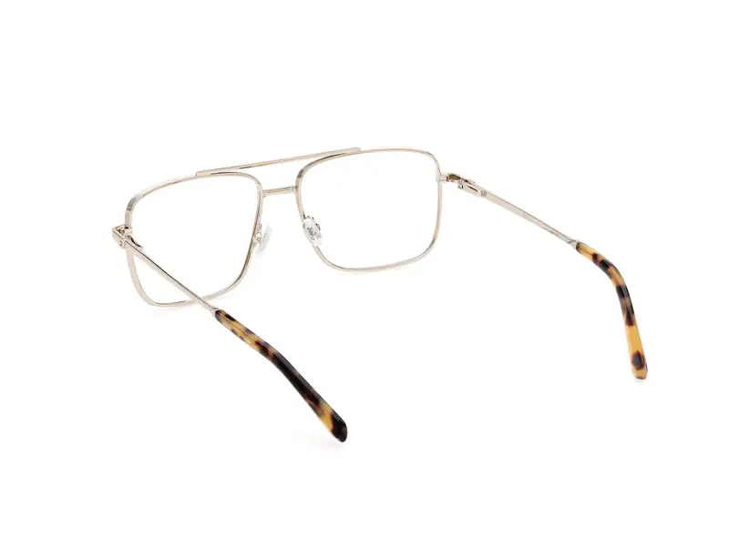 Guess Uomo GU50097 032 Montature da vista Metallo Oro Squadrata Normale miniatura 3