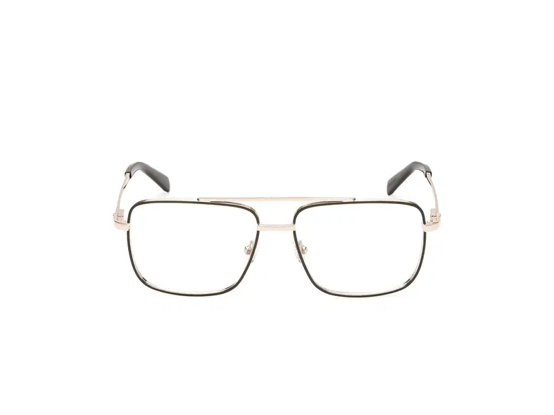 Guess Uomo GU50097 095 Montature da vista Metallo Verde Squadrata Normale miniatura 2