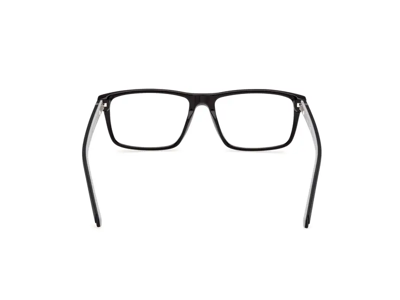 Guess Uomo GU50130 001 Montature da vista Acetato Nero Squadrata Normale miniatura 3