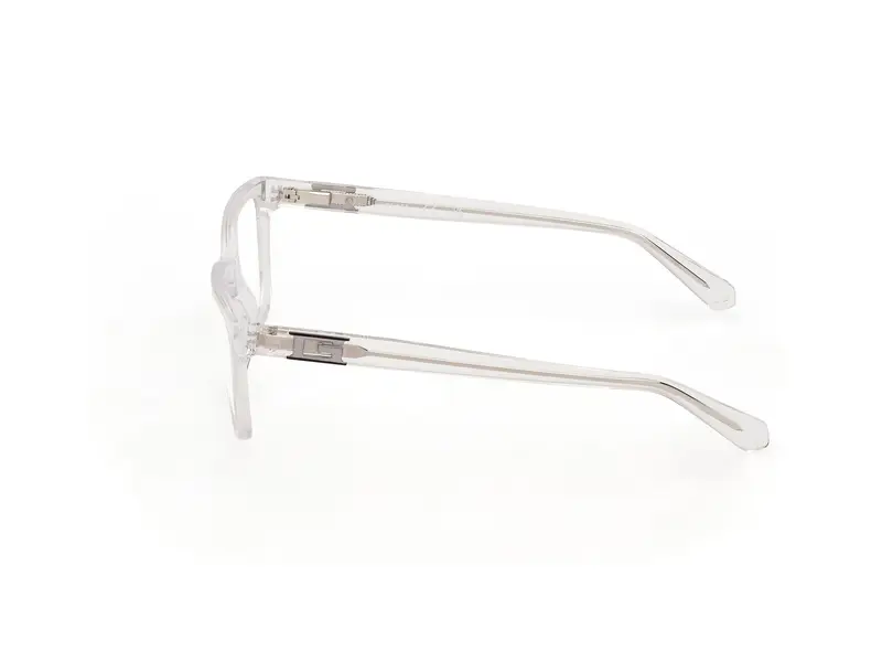 Guess Uomo GU50132 026 Montature da vista Acetato Trasparente Squadrata Normale miniatura 2