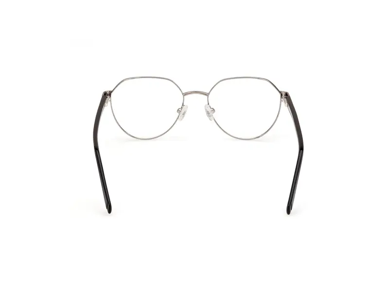 Guess Uomo GU50136 005 Montature da vista Metallo Nero Rotonda Normale miniatura 3