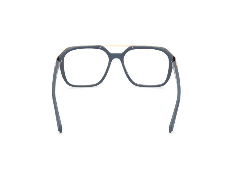 Guess Uomo GU50138 020 Montature da vista Acetato Grigio Squadrata Normale miniatura 3