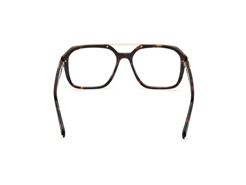 Guess Uomo GU50138 052 Montature da vista Acetato Havana Squadrata Normale miniatura 3