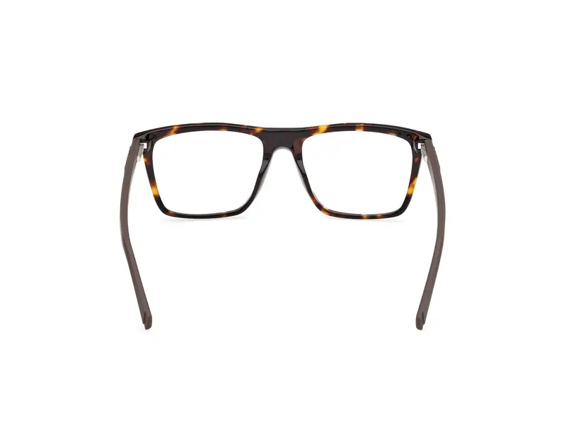 Guess Uomo GU50186 052 Montature da vista Acetato Havana Squadrata Normale miniatura 3