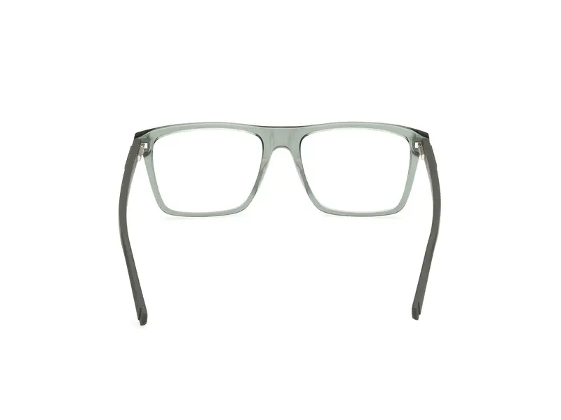 Guess Uomo GU50186 093 Montature da vista Acetato Verde Squadrata Normale miniatura 3