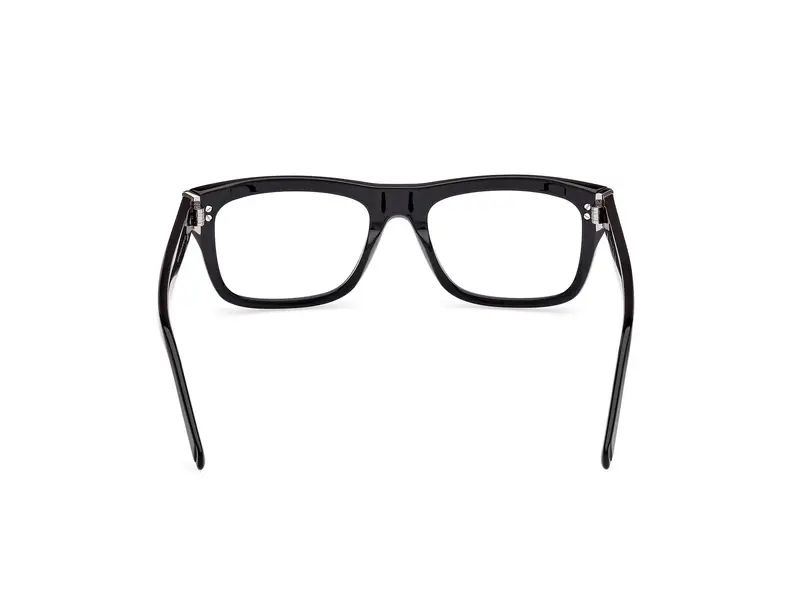 Guess Uomo GU50189 001 Montature da vista Acetato Nero Squadrata Normale miniatura 3