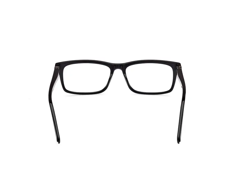 Guess Uomo GU50190 001 Montature da vista Acetato Nero Squadrata Normale miniatura 3