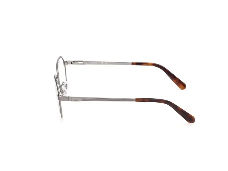 Guess Uomo GU50239 9 Montature da vista Metallo Rotonda Normale miniatura 2