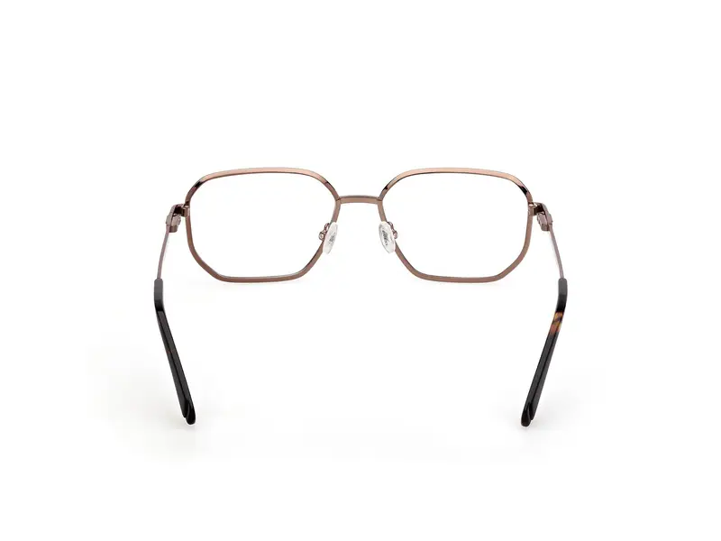 Guess Uomo GU50240 37 Montature da vista Metallo Bronzo Geometrica Normale miniatura 3