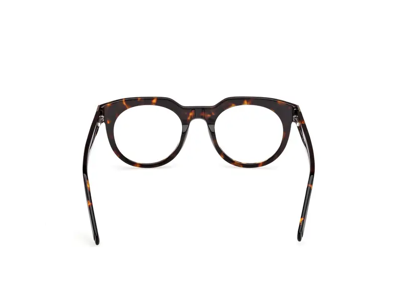 Guess Uomo GU50241 52 Montature da vista Acetato Havana Rotonda Normale miniatura 3