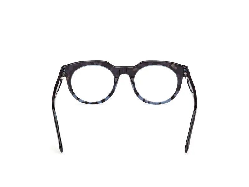 Guess Uomo GU50241 92 Montature da vista Acetato Blu Rotonda Normale miniatura 3